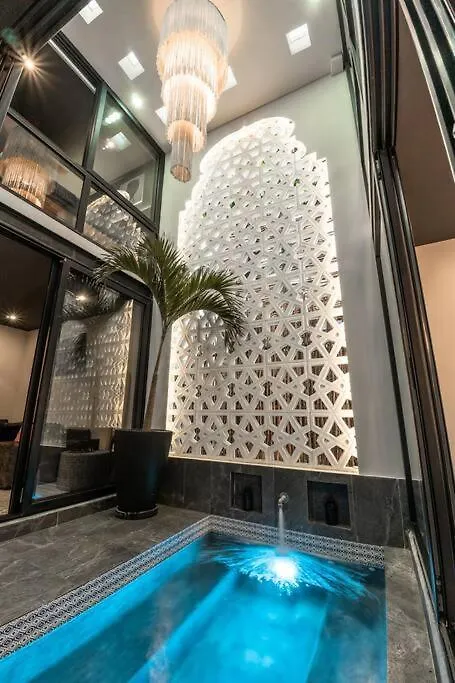 别墅 Luxury Villa, 4 Pools - Beach Club - Nocturna Sahara 图卢姆